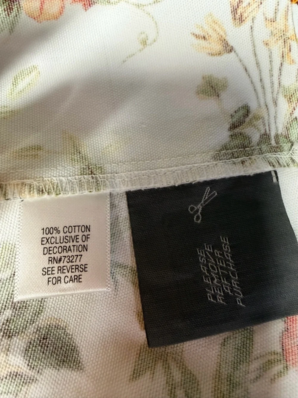 Alice Through the Looking Glass Floral Jacket Colleen Atwood Peplum Size L